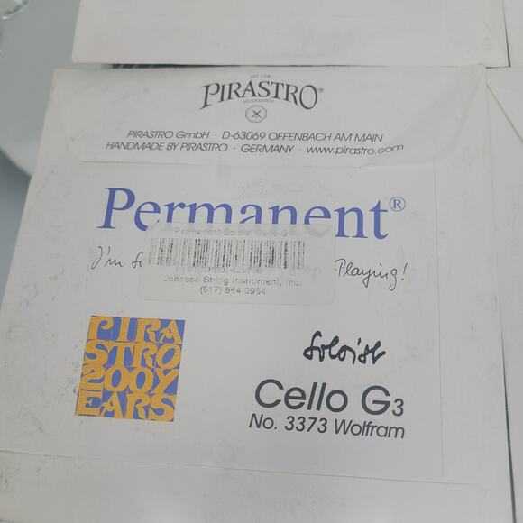 Pirastro Permanent Cello String SET SOLOIST A D G C 4/4 Orchestral Germany NEW - Picture 5 of 6